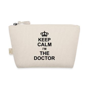 keep calm i'm the doctor kg10 - Bio-Täschchen - Natur - Vorne