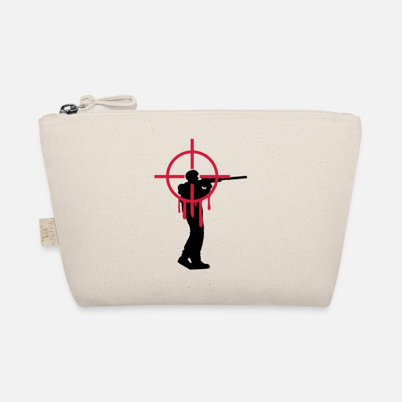 Headshot shooter sniper shoot bleed Organic Pouch