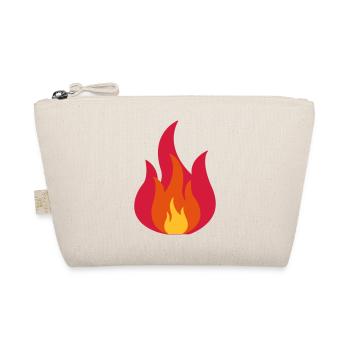 Feuer, Flammen, Fire, Flames - Bio-Täschchen - Natur - Vorne