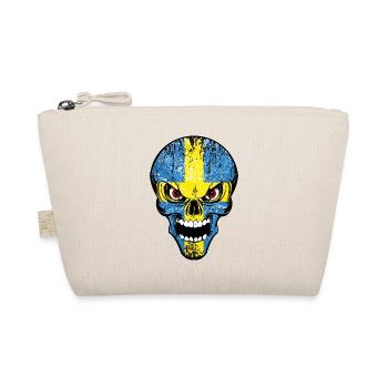 swedish crane - Organic Pouch - nature - Front