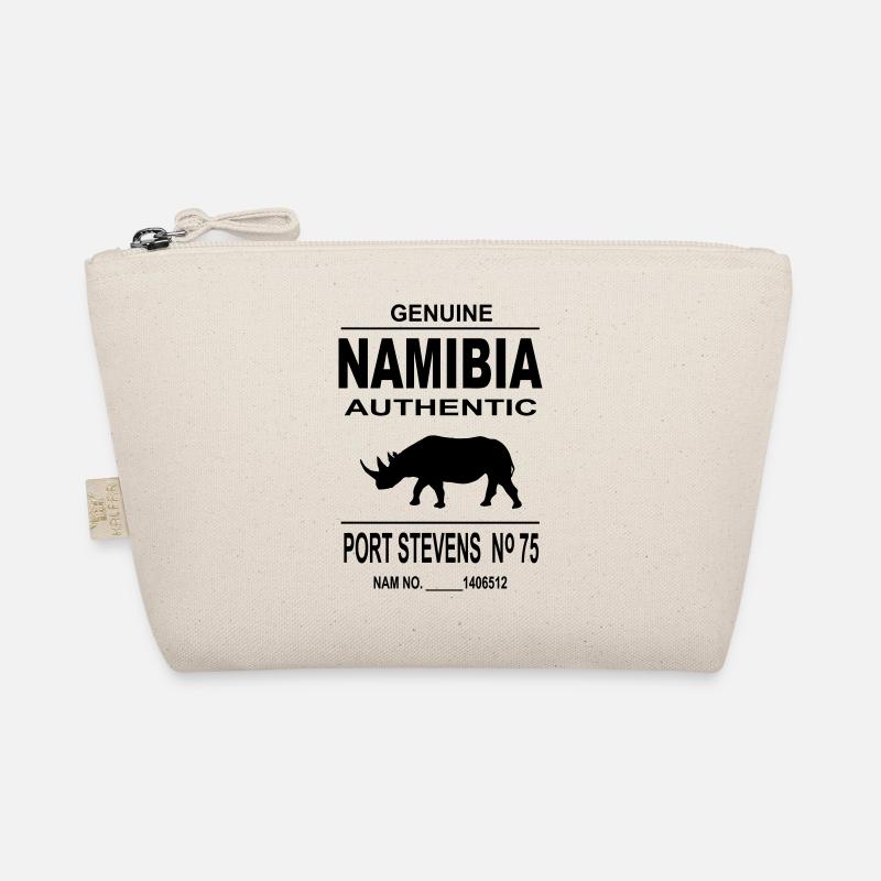 Namibia Rhino - Bio-Täschchen - Natur