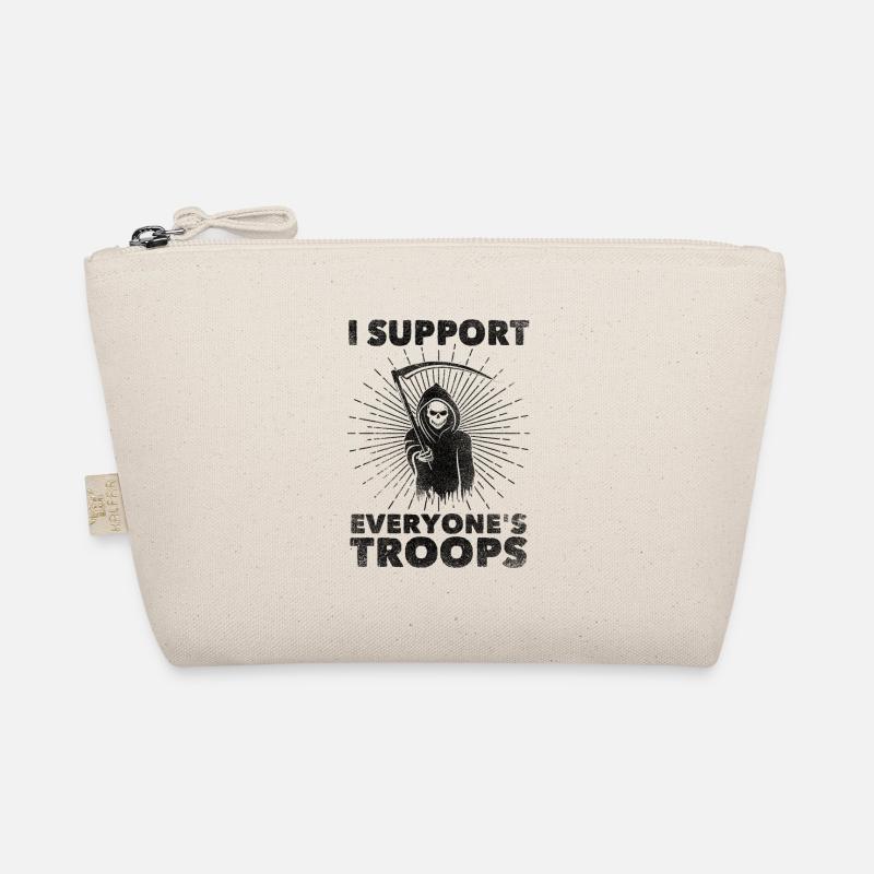 I Support Everyone's Troops (Political /Statement) Trousse biologique