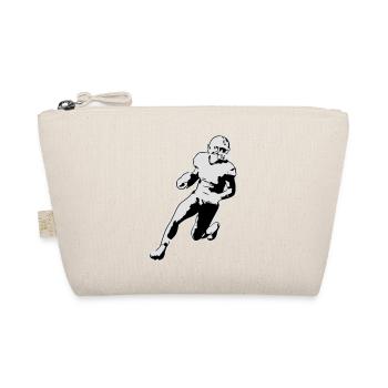 American Football - Bio-Täschchen - Natur - Vorne