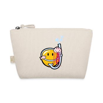 Smiley Snorkeling - Organic Pouch - nature - Front