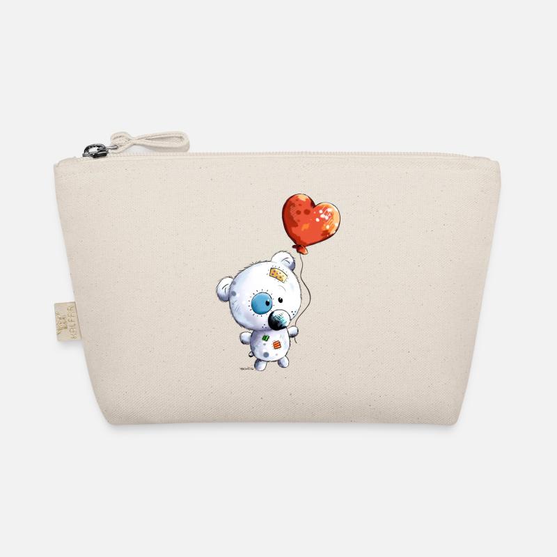 Teddy mit Ballon Bio-Täschchen