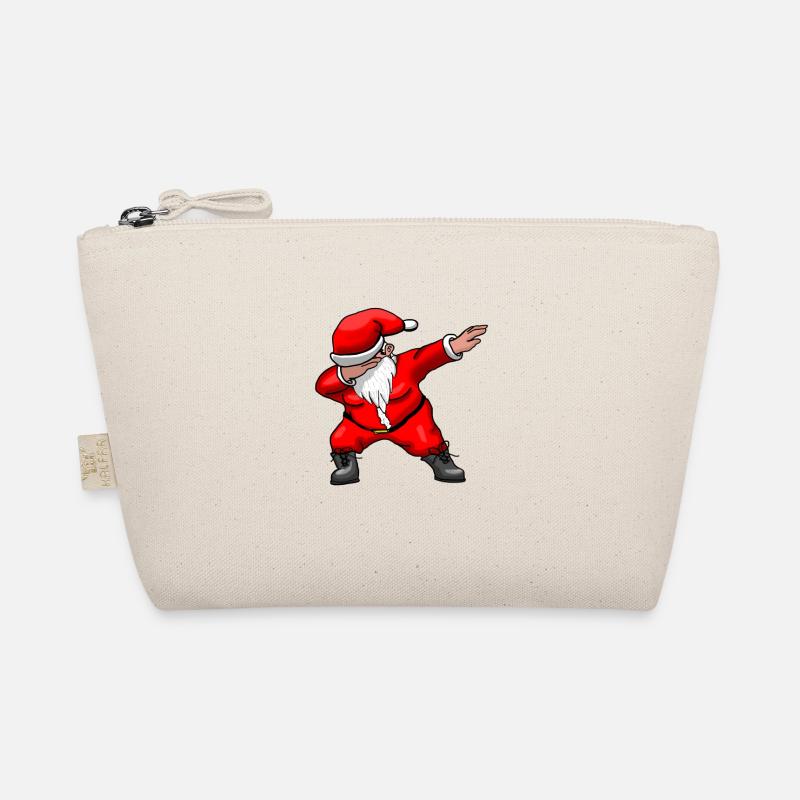 Santa Dab - Bio-Täschchen - Natur