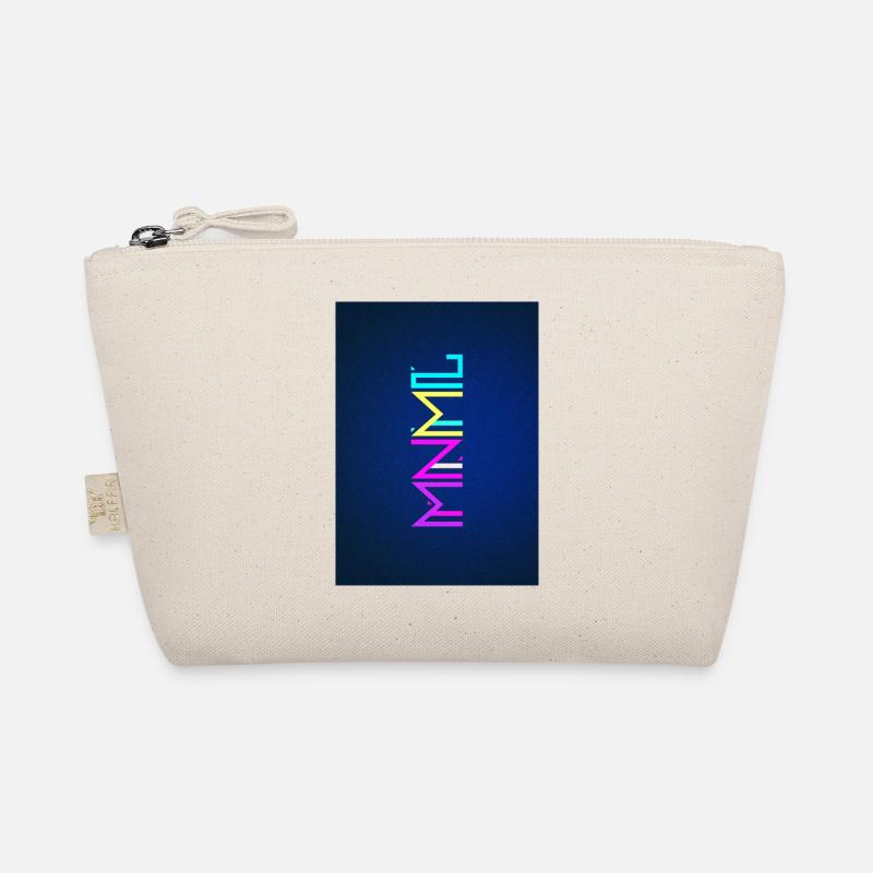 Minimal Type (Colorful) Typographie - Handy Cover - Organic Pouch - nature