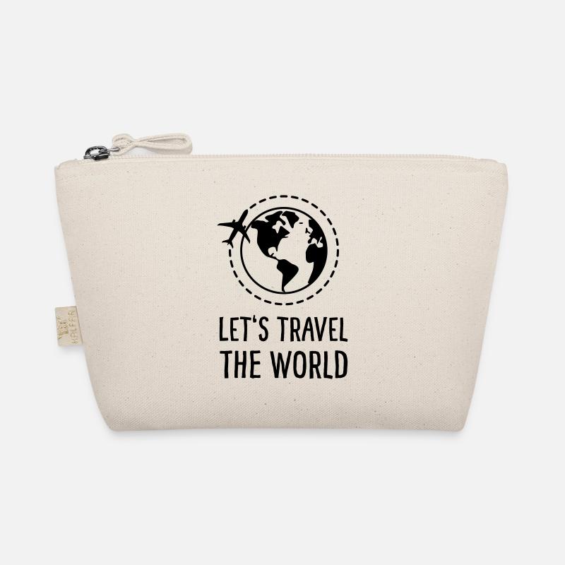 Let's Travel the World - Bio-Täschchen - Natur