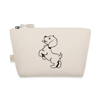 Bébé chien doux - Trousse biologique - nature - Devant
