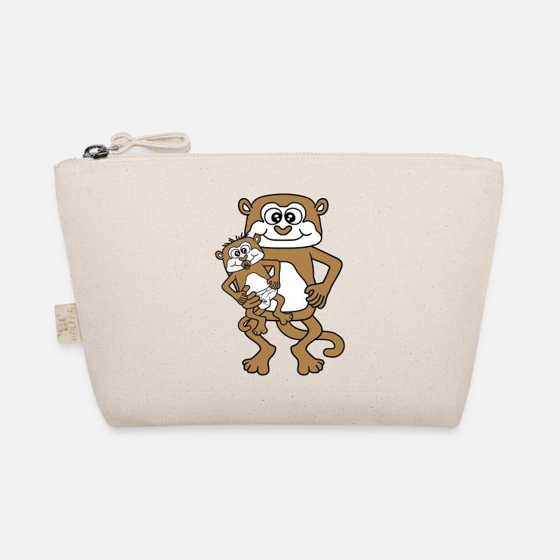 diaper pacifier daddy aeffchen baby monkey suess never Organic Pouch