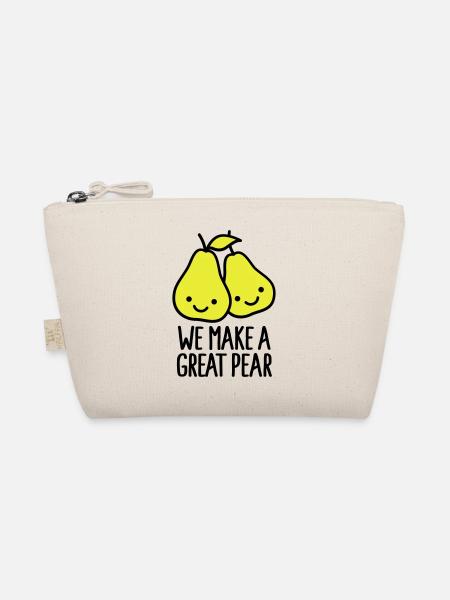 We make a great pear - Organic Pouch - nature - Front
