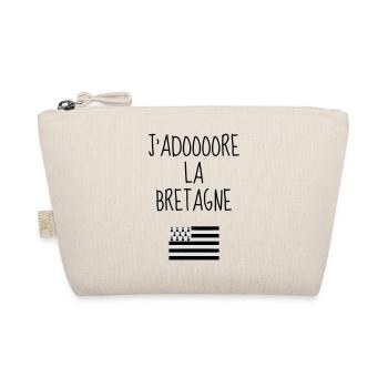 Bretagne / Breton / Bretonne / BZH / Breizh - Organic Pouch - nature - Front