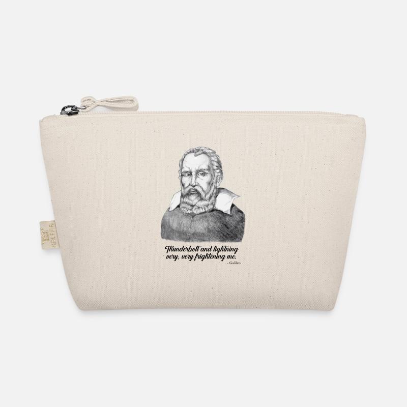 Galileo Quotes - Thunder & Lightning - Science Bio-Täschchen