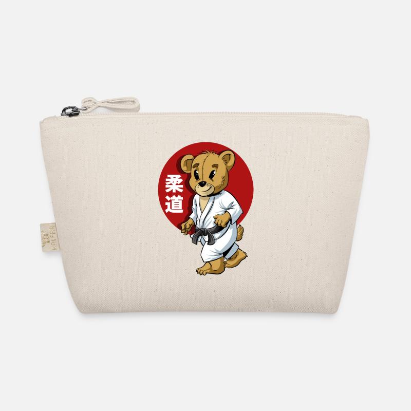 Judo Kinder Maskottchen Bio-Täschchen