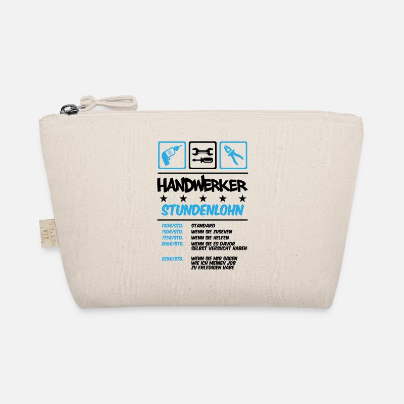 Handwerker Stundenlohn Bio-Täschchen