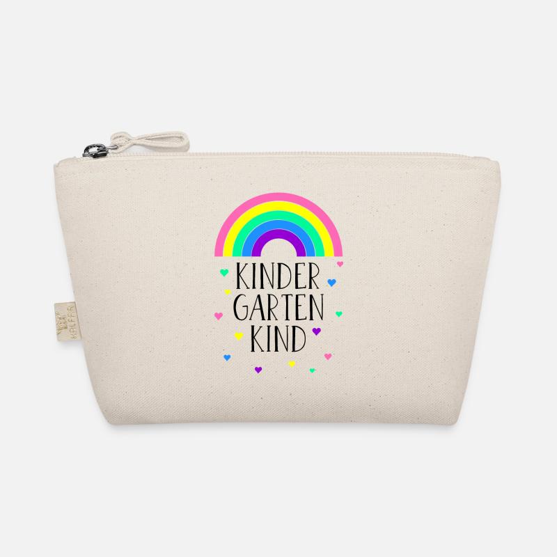 Regenbogen Kindergartenkind Kindergarten Geschenk - Bio-Täschchen - Natur