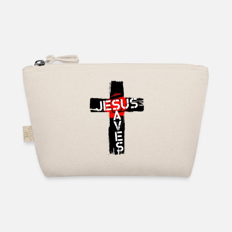 Jesus Saves Bio-Täschchen
