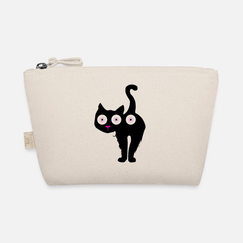Cat with three eyes or ... Organic Pouch