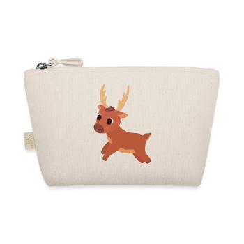 Renne mignon - Trousse biologique - nature - Devant