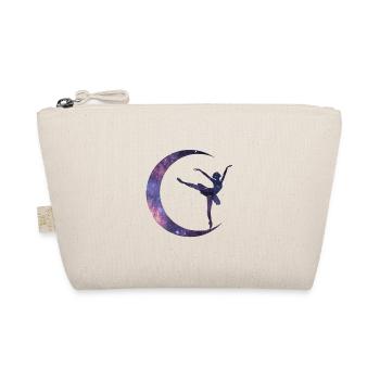 Ballerina in the moon - Organic Pouch - nature - Front