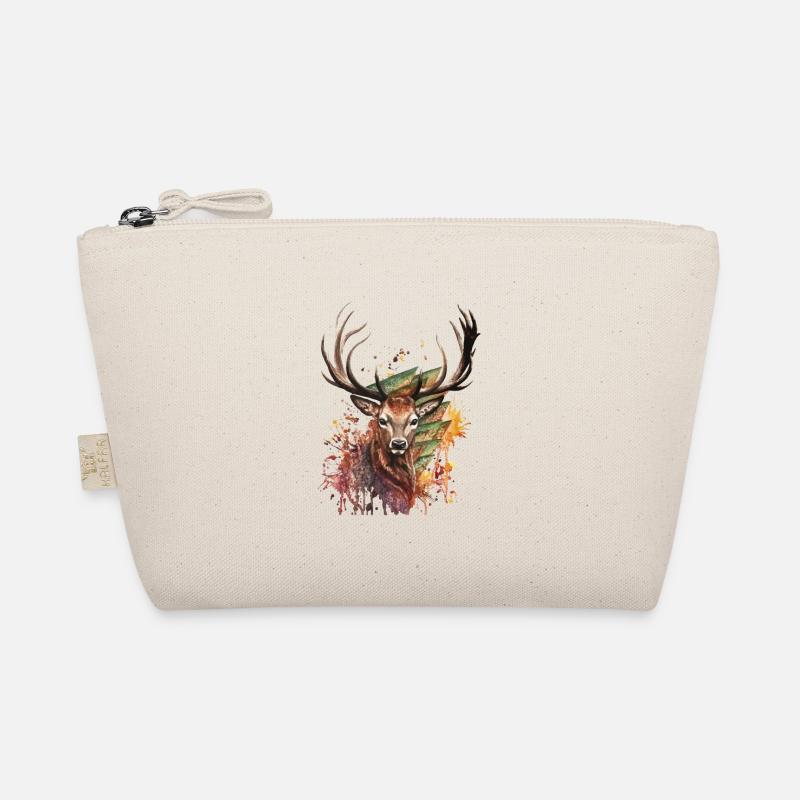 Hirsch Designe Bio-Täschchen