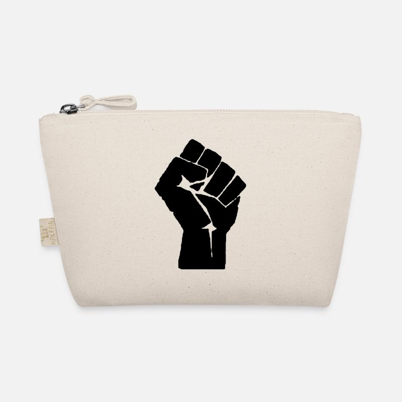 The raised fist Organic Pouch