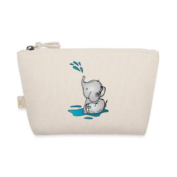 Leo der Elefant - Bio-Täschchen - Natur - Vorne