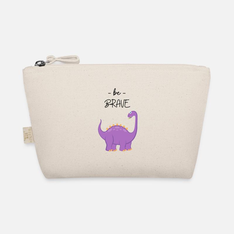 Soyez courageux, conception de dinosaure mignon, citation de motivation Trousse biologique