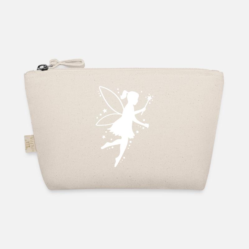 fee silhouette märchen Bio-Täschchen