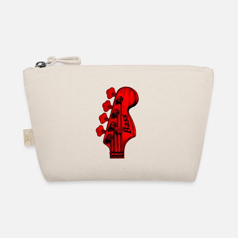 Bass Red - Bio-Täschchen - Natur