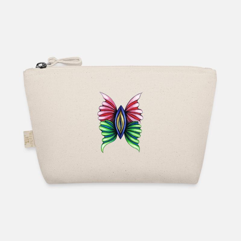 Butterfly Vulva Bio-Täschchen
