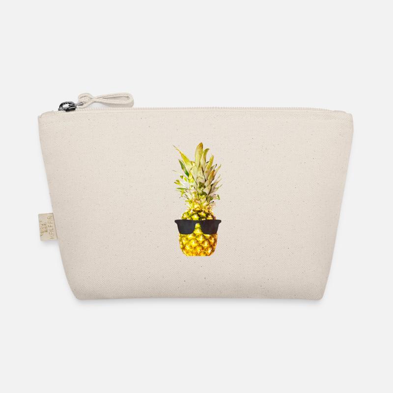 Sonnenbrille Ananas Bio-Täschchen