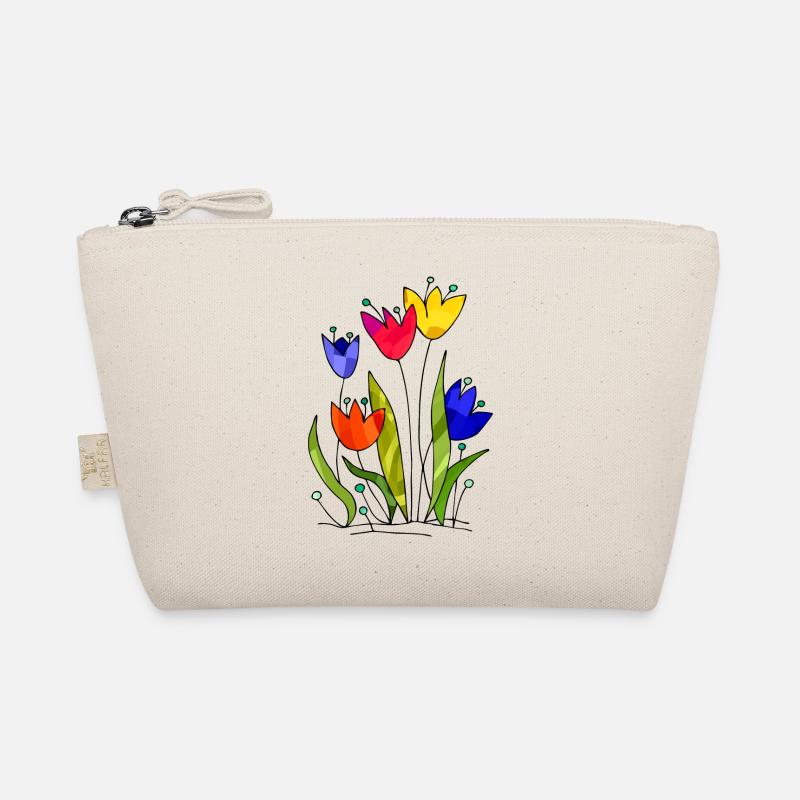 Blumen - Bio-Täschchen - Natur