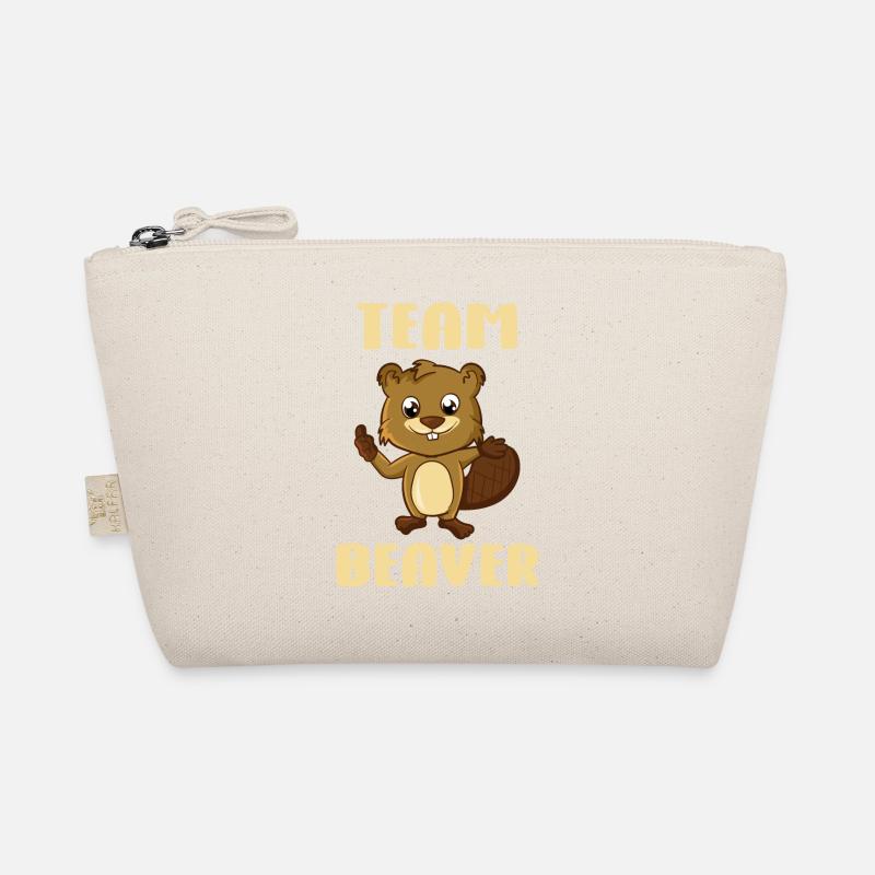 Team Beaver - Organic Pouch - nature