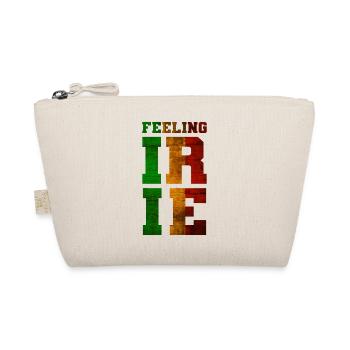 FEELING IRIE Rastafari Motto - Bio-Täschchen - Natur - Vorne