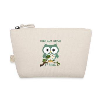 Owl you need is love - Organic Pouch - nature - Front