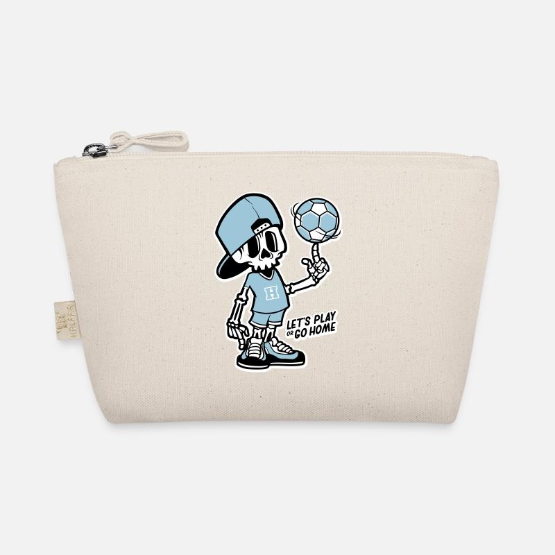 Skeleton handballer Bio-Täschchen