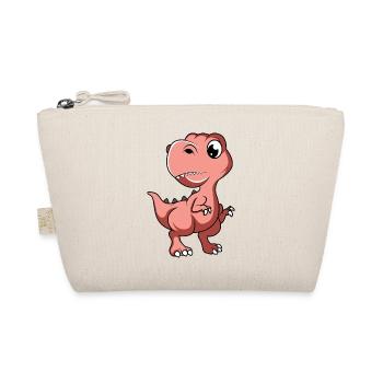 T-Rex mignon dino-cadeau - Trousse biologique - nature - Devant