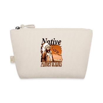 Native Americans 9 - Bio-Täschchen - Natur - Vorne