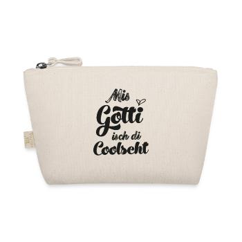 Mis Gotti isch di coolscht Patentante fragen Patin - Bio-Täschchen - Natur - Vorne