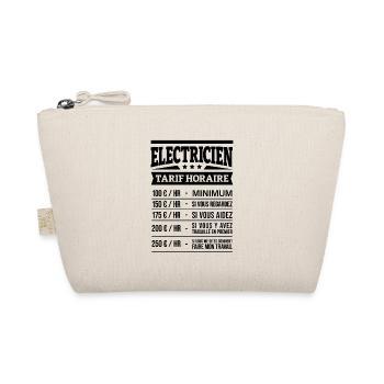 TARIF HORAIRE ÉLECTRICIEN - Trousse biologique - nature - Devant