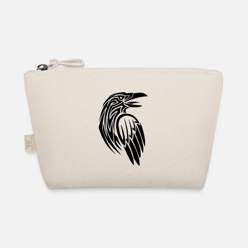 Viking Raven - Bio-Täschchen - Natur