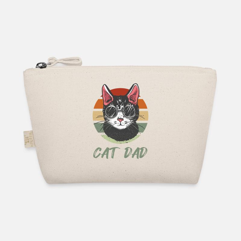 cat dad Organic Pouch