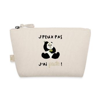 J'peux pas j'ai pasta Team Panda - Trousse biologique - nature - Devant