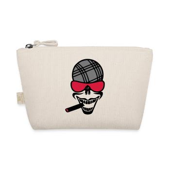 petanque smile cigard bezel head smi - Organic Pouch - nature - Front