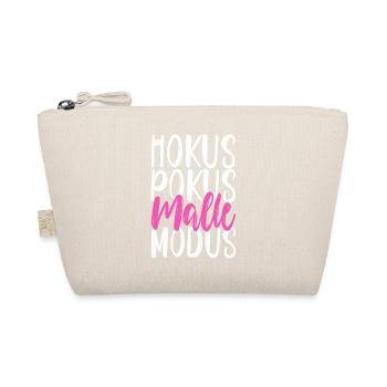 Hokus Pokus Malle Modus - Mallorca lustige Sprüche - Bio-Täschchen - Natur - Vorne