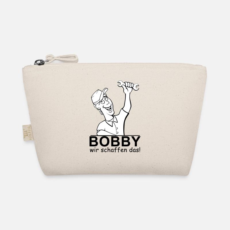 Bobby - wir schaffen das! - Bio-Täschchen - Natur
