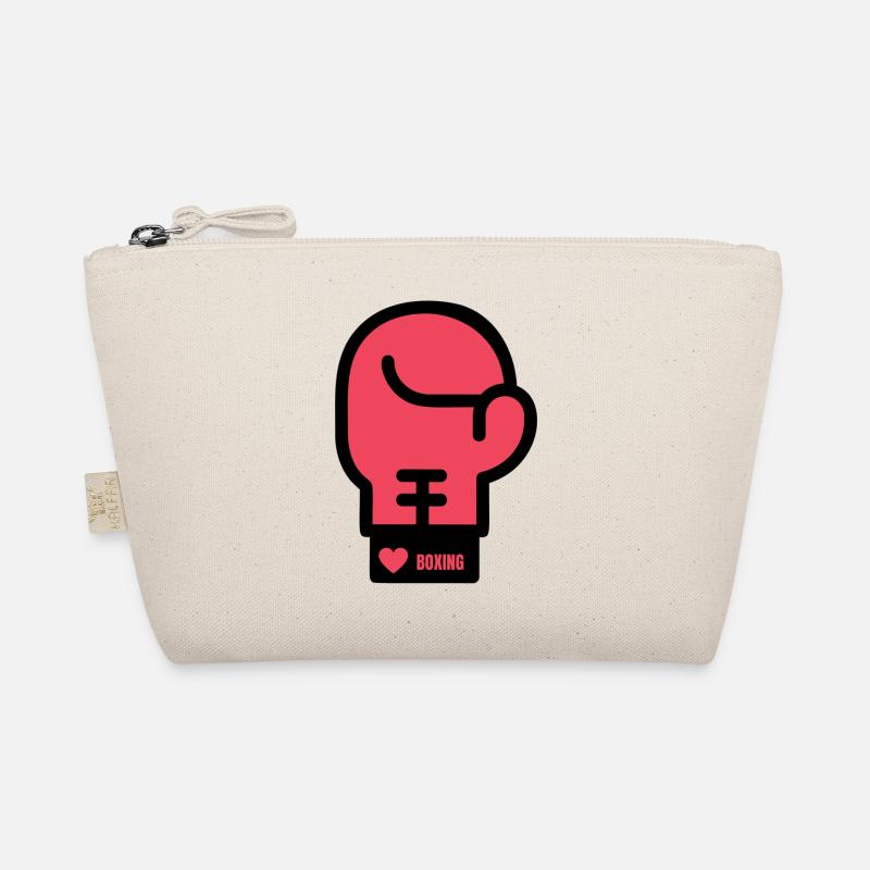 LOVE BOXING - Bio-Täschchen - Natur