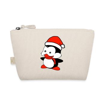 pingouin aime Noël - Trousse biologique - nature - Devant