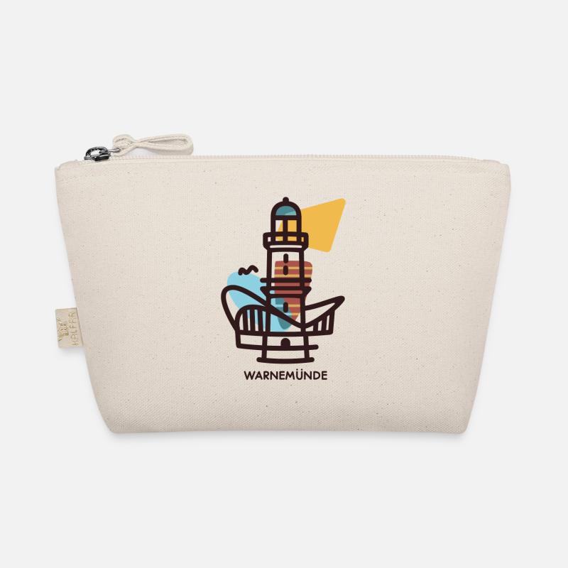 Warnemünde Smart Logo - Bio-Täschchen - Natur